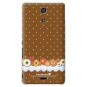SO-04E-YCM2P0222-78 [オリジナルデザイン docomo SO-04E Xperia A用ケース 【フラワードット】]