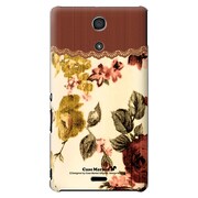 SO-04E-YCM2P0226-78 [オリジナルデザイン docomo SO-04E Xperia A用ケース 【ロイヤルフラワー】]