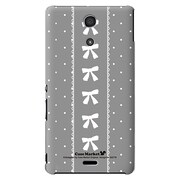 SO-04E-YCM2P0227-78 [オリジナルデザイン docomo SO-04E Xperia A用ケース 【チープリボン】]