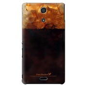SO-04E-YCM2P0233-78 [オリジナルデザイン docomo SO-04E Xperia A用ケース 【アイスコーヒー】]