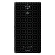 SO-04E-YCM2P0235-78 [オリジナルデザイン docomo SO-04E Xperia A用ケース 【アイアンブラック】]