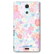 SO-04E-YCM2P0236-78 [オリジナルデザイン docomo SO-04E Xperia A用ケース 【フローラルモーニング】]
