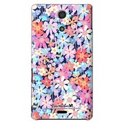 SO-04E-YCM2P0237-78 [オリジナルデザイン docomo SO-04E Xperia A用ケース 【フローラルアイランド】]