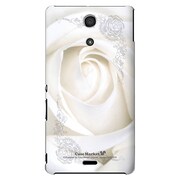 SO-04E-YCM2P0249-78 [オリジナルデザイン docomo SO-04E Xperia A用ケース 【ホワイトローズオブジェクト】]
