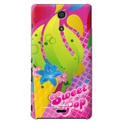 SO-04E-YCM2P0252-78 [オリジナルデザイン docomo SO-04E Xperia A用ケース 【SWEET】]