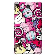 SO-04E-YCM2P0254-78 [オリジナルデザイン docomo SO-04E Xperia A用ケース 【スウィーツパーティ】]