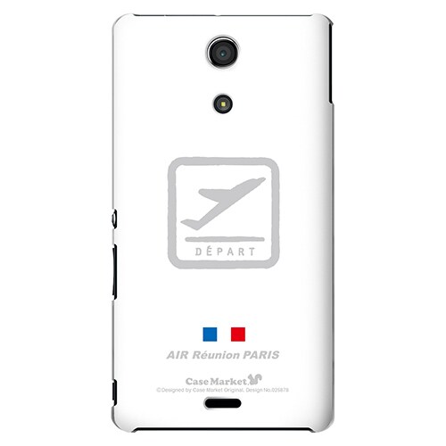 SO-04E-YCM2P0258-78 [オリジナルデザイン docomo SO-04E Xperia A用ケース 【AIR-Lineシリーズ 離陸】]