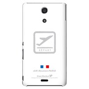 SO-04E-YCM2P0258-78 [オリジナルデザイン docomo SO-04E Xperia A用ケース 【AIR-Lineシリーズ 離陸】]