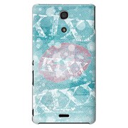 SO-04E-YCM2P0261-78 [オリジナルデザイン docomo SO-04E Xperia A用ケース 【KISS】]