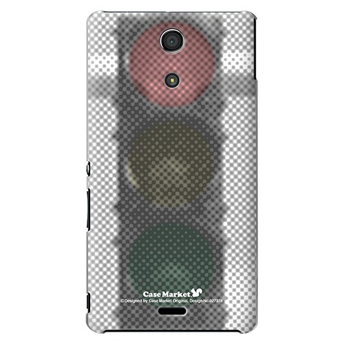 SO-04E-YCM2P0273-78 [オリジナルデザイン docomo SO-04E Xperia A用ケース 【信号機 白】]