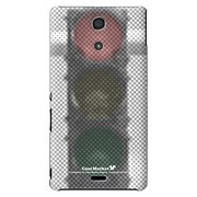 SO-04E-YCM2P0273-78 [オリジナルデザイン docomo SO-04E Xperia A用ケース 【信号機 白】]