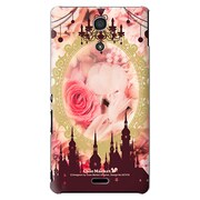 SO-04E-YCM2P0274-78 [オリジナルデザイン docomo SO-04E Xperia A用ケース 【薔薇のお城】]