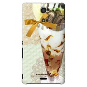 SO-04E-YCM2P0277-78 [オリジナルデザイン docomo SO-04E Xperia A用ケース 【パフェ】]