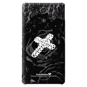 SO-04E-YCM2P0279-78 [オリジナルデザイン docomo SO-04E Xperia A用ケース 【十字架と薔薇】]