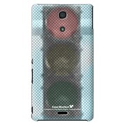 SO-04E-YCM2P0280-78 [オリジナルデザイン docomo SO-04E Xperia A用ケース 【信号機 空色】]