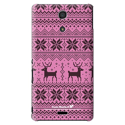 SO-04E-YCM2P0281-78 [オリジナルデザイン docomo SO-04E Xperia A用ケース 【Dot Graphic パープル】]