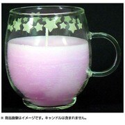 光るアロマキャンドル(ピンク) マグ