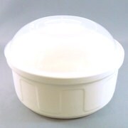 白 レンジでＯＫ！炊飯釜1合炊き