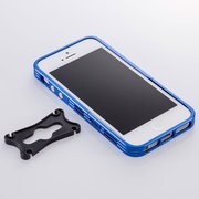 TR-ABIP13-BL [iPhone5S アルミニズム - iPhone 5s バンパースタイル（ブルー）]