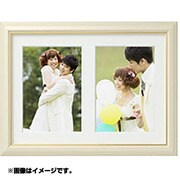 FM多面 パールホワイト 2L-2 木製デザインフレーム