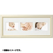 FM多面 パールホワイト L-3横 木製デザインフレーム