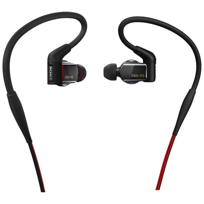密閉型インナーイヤーレシーバー HDハイブリッド3ウェイドライバーユニット搭載 ハイレゾ音源対応 XBA-H3