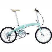 折りたたみ自転車 Mu P9（ミューP9） 20型 外装9段変速 ミントブルー PAA093