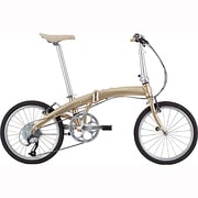 折りたたみ自転車 Mu P9（ミューP9） 20型 外装9段変速 シャンパンゴールド PAA093