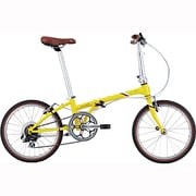折りたたみ自転車 Boardwalk D7（ボードウォーク D7） 20型 外装7段変速 マットレモン HAC072