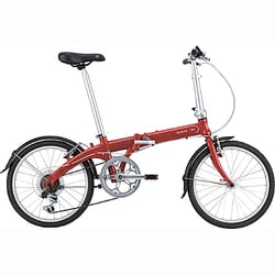 ヨドバシ.com - ダホン DAHON 折りたたみ自転車 Route（ルート） 20型 外装6段変速 ルビーレッド PYA061 通販【全品無料配達】