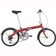 折りたたみ自転車 Route（ルート） 20型 外装6段変速 ルビーレッド PYA061
