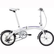 折りたたみ自転車 Curve D7（カーブD7） 16型 外装7段変速 クラウドホワイト PJA672