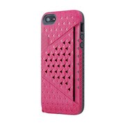 BV-KALCSIP5-ST [iPhone 5s/5用 Bluevision Kaleido Card Slot Case for iPhone 5 Strawberry Pink]