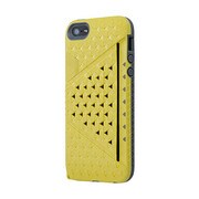 BV-KALCSIP5-YL [iPhone 5s/5用 Bluevision Kaleido Card Slot Case for iPhone 5 Canary Yellow]