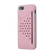 BV-KALCSIP5-SA [iPhone 5s/5用 Bluevision Kaleido Card Slot Case for iPhone 5 Sakura Pink]