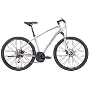 クロスバイク CROSSWAY U-TRAIL(クロスウェイ ユートレイル) TFS 300-MD 46cm 700×40C 外装27段変速 マットシルバー AMC3464 ES18