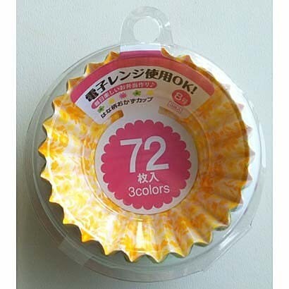 はな柄おかずカップ 8号 72P 22754