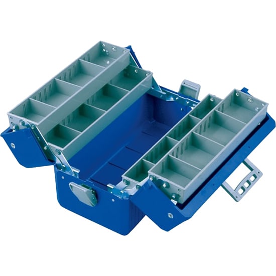 B-56-B [ツールボックス 16L ABS製 大容量 ブルー]