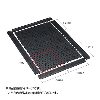 F-840 [ドウデンセイフロアマット]