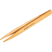 竹ピンセット 直型 全長125mm 先端幅1.0mm 完全非磁性 P-860-125