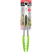 C-4767 [ENJOYKITCHENシリコーントング24cmグリーン]