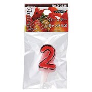 アンテノア バースデーキャンドル 2 D-3536