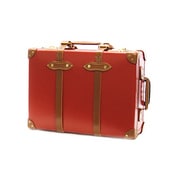 CENTENARY（センテナリー） 21’ トロリーケース 旅行日数目安：1～2泊 35L レッド/タン 並行輸入品 GLOBE-TROTTER グローブ トロッター