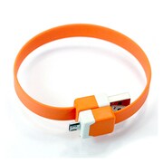 USBカラーケーブルオレンジ CK-M01OR