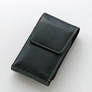 P-01BCT2BK [スマートフォン用ベルトクリップケース(2台収納) 縦入れタイプ ブラック]