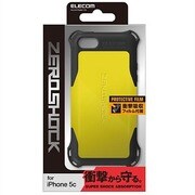 PS-A13ZEROYL [iPhone5c用ZEROSHOCKケース/イエロー]