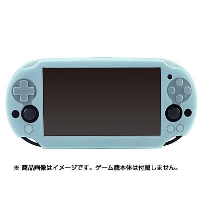 VF1580 PSVita PCH-2000用 シリコンプロテクタ V2 ブルー