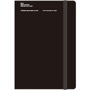 2014年度 A5 VERTICAL WEEKLY OPERA Black COT-44101