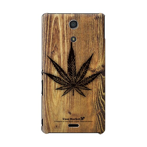 SO-04E-YCM2P0338-78 [オリジナルデザイン docomo SO-04E Xperia A ケース (Leaves)]