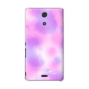 SO-04E-YCM2P0349-78 [オリジナルデザイン docomo SO-04E Xperia A ケース (タイダイ スイートピンク)]